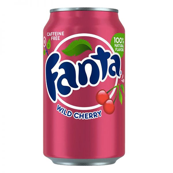Fanta wild cherry
