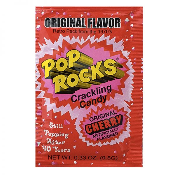 Pop rocks cerise