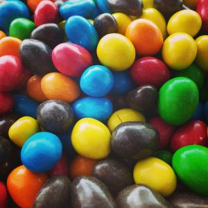 Cacahuète enrobée chocolat