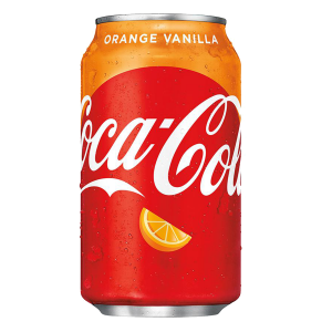 Coca cola orange & vanille