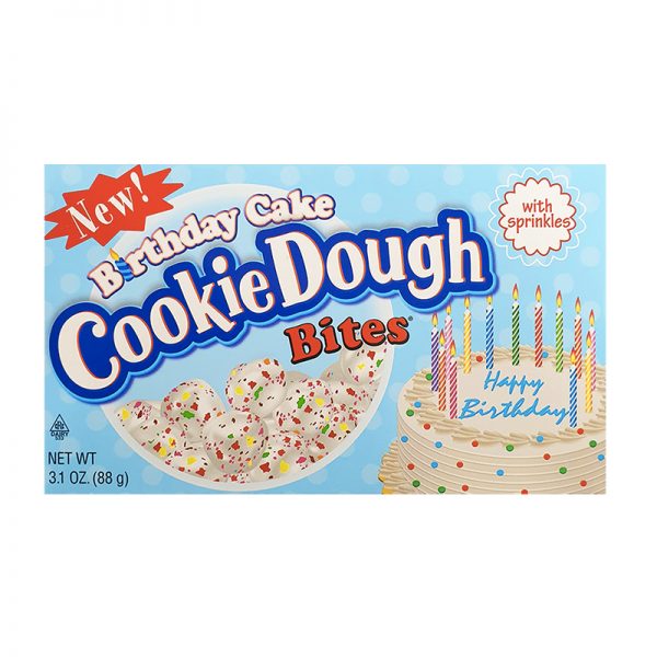 Cookie Dough bites birthday cake