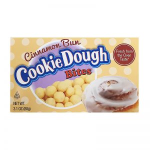Cookie Dough cinnamon bun bites