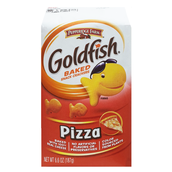 Goldfish pizza