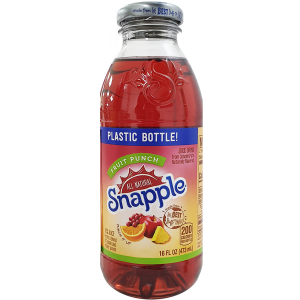 Snapple fruit punch