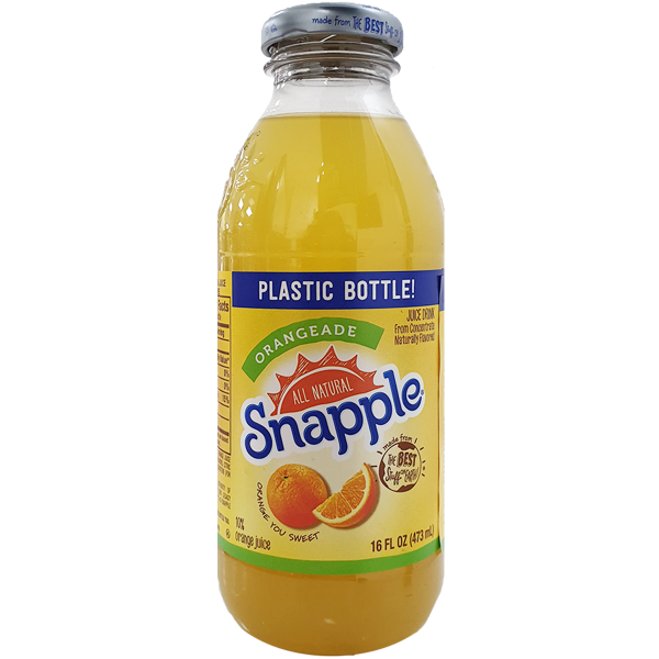 Snapple orangeade