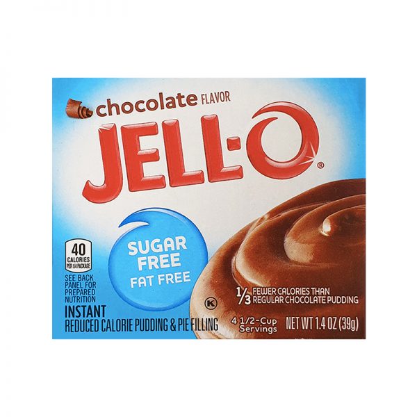 Jell-o chocolate sugar free