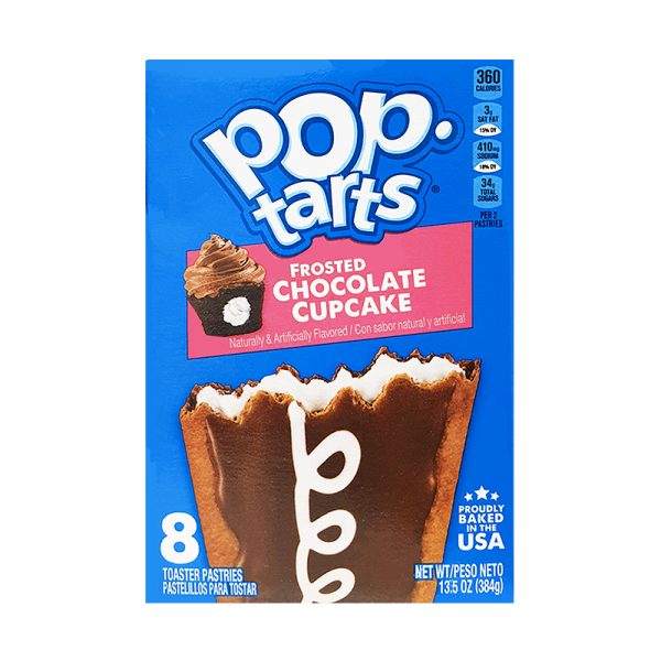 Pop tarts chocolate cupcake